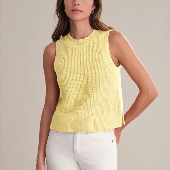 LOFT Tops - LOFT Light Yellow Knit Top